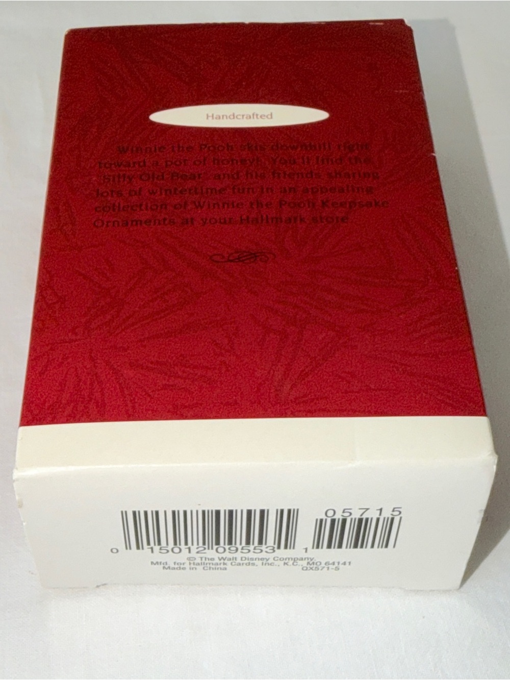 Hallmark Winnie the Pooh Skiing Keepsake Ornament 1993 Disney w/ Original Box - Picture 13 of 13